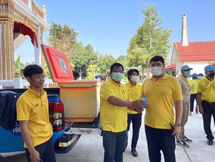 ไฟล์แนบ กปภ.สาขาขลุง มอบน้ำดื่มบรรจุขวดตราสัญลักษณ์ กปภ.ในกิจกรรมจิตอาสา