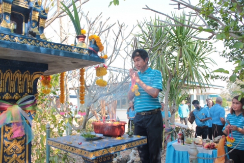 ไฟล์แนบ การประปาส่วนภูมิภาคสาขากระนวน จัดพิธีไหว้สักการะบูชาพระแม่ธรณี และพระภูมิเจ้าที่ เนื่องในวันคล้ายวันสถาปนา กปภ.ครบ 44 ปี 