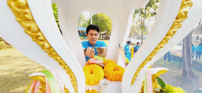 ไฟล์แนบ กปภ.สาขาพิษณุโลก จัดกิจกรรมไหว้สักการะพระแม่ธรณี เนื่องในวันคล้ายวันสถาปนา ครบรอบ 44 ปี กปภ.