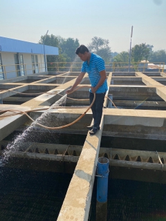 ไฟล์แนบ กปภ.สาขากาญจนบุรี ล้างถังตกตะกอนโรงกรองน้ำ ประจำเดือน กุมภาพันธ์ 2566