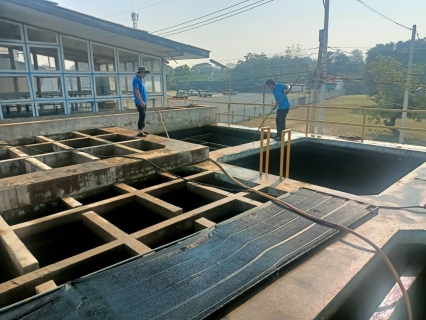 ไฟล์แนบ กปภ.สาขากาญจนบุรี ล้างถังตกตะกอนโรงกรองน้ำ ประจำเดือน กุมภาพันธ์ 2566