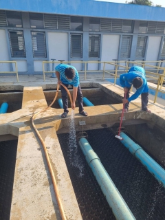 ไฟล์แนบ กปภ.สาขากาญจนบุรี ล้างถังตกตะกอนโรงกรองน้ำ ประจำเดือน กุมภาพันธ์ 2566