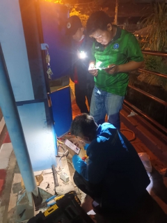 ไฟล์แนบ กปภ.สาขาอ้อมน้อย ร่วมกับ กรจ.กปภ.ข.3 ทดสอบติดตั้ง pump เพื่อเพิ่มแรงดัน