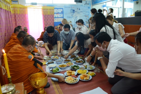 ไฟล์แนบ กปภ.สาขารังสิต(ชั้นพิเศษ) จัดพิธีทำบุญตักบาตร เนื่องในวันคล้ายวันสถาปนา กปภ. ครบรอบ 44 ปี