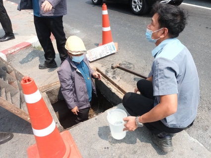ไฟล์แนบ กปภ.สาขาอ้อมน้อย ร่วมกับ บมจ.ทีทีดับบลิว "ตรวจสอบท่อ" ณ บริเวณสามแยกอ้อมน้อย