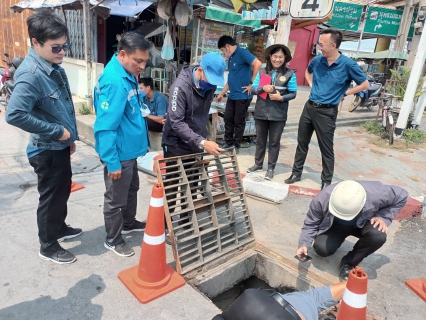 ไฟล์แนบ กปภ.สาขาอ้อมน้อย ร่วมกับ บมจ.ทีทีดับบลิว "ตรวจสอบท่อ" ณ บริเวณสามแยกอ้อมน้อย