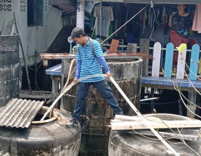 ไฟล์แนบ กปภ.สาขาขลุง แจกจ่ายน้ำประปาฟรี เพื่อบรรเทาปัญหาขาดแคลนน้ำอุปโภคบริโภคของประชาชนในพื้นที่ ต.หนองชิ่ม - ต.เกาะเปริด อ.แหลมสิงห์ จ.จันทบุรี