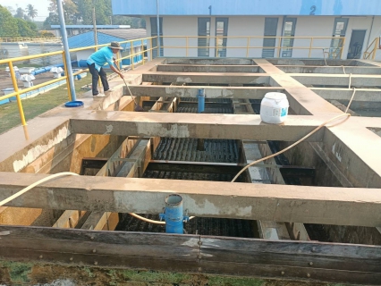 ไฟล์แนบ กปภ.สาขากาญจนบุรี ล้างถังตกตะกอนโรงกรองน้ำ ประจำเดือน มีนาคม 2566 