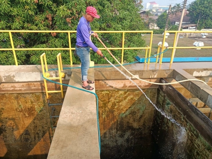ไฟล์แนบ กปภ.สาขากาญจนบุรี ล้างถังตกตะกอนโรงกรองน้ำ ประจำเดือน มีนาคม 2566 