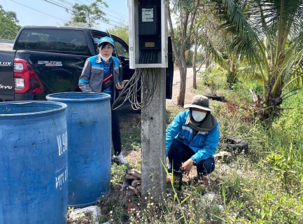 ไฟล์แนบ การประปาส่วนภูมิภาคสาขาขลุง ออกค้นหาท่อแตก/ท่อรั่ว , ตรวจสอบมาตรวัดน้ำ 0 ลบ.ม. และดำเนินการโบล์วน้ำประปาเพื่อให้ผู้ใช้น้ำได้ใช้น้ำประปาที่สะอาดและได้มาตรฐาน