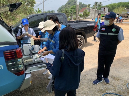 ไฟล์แนบ การประปาส่วนภูมิภาคสาขาอ่าวลึก ร่วมกับกองระบบผลิตและควบคุมคุณภาพน้ำ กปภ.เขต 4 เจ้าหน้าที่จากสำนักงานสาธารณสุขจังหวัดกระบี่ เข้าตรวจสอบระบบการผลิตน้ำประปา ณ สถานีผลิตน้ำปลายพระยา ตำบลปลายพระยา อำเภอปลายพระยา จังหวัดกระบี่