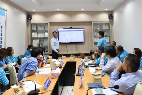 ไฟล์แนบ รองผู้ว่าการ (ปฏิบัติการ 5) ลงพื้นที่ตรวจเยี่ยม และร่วมประชุมหารือแนวทางการลดน้ำสูญเสียในพื้นที่ให้บริการ กปภ.สาขาชุมพร