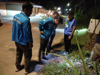 ไฟล์แนบ กปภ.สาขาคลองท่อมลงพื้นที่สำรวจหาท่อแตกรั่ว บริเวณพื้นที่ตำบลคลองพน อำเภอคลองท่อม จังหวัดกระบี่