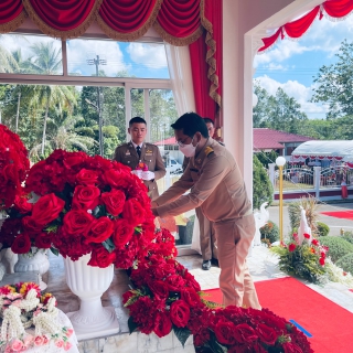 ไฟล์แนบ การประปาส่วนภูมิภาคสาขาชุมพร เข้าร่วมพิธีวันคล้ายวันสถาปนากองกำกับการตำรวจตระเวนชายแดนที่41