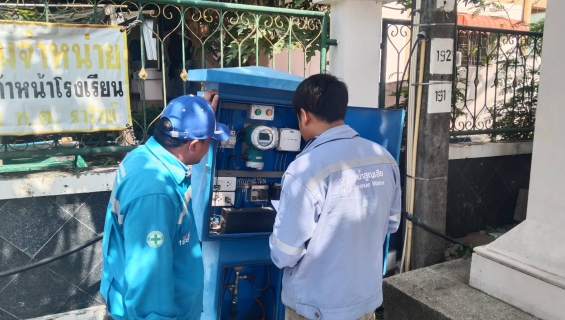 ไฟล์แนบ กปภ.สาขาภูเก็ต ร่วมกับบริษัท เอเชีย อินฟราสตรักเชอร์ แมเนจเม้นท์ (ประเทศไทย) จำกัด ลงพื้นที่ทำ Step test ค้นหาท่อแตกท่อรั่วบริเวณพื้นที่ DMA 03 