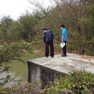 ไฟล์แนบ กปภ.สาขาสุพรรณบุรี ลงพื้นที่สำรวจและประเมินปริมาณน้ำในแหล่งน้ำดิบของสถานีผลิตน้ำสวนแตง 