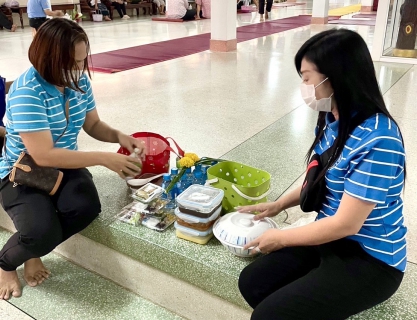 ไฟล์แนบ กปภ.สาขาขลุง เข้าร่วมกิจกรรมเข้าวัดทำบุญวันธรรมสวนะ (วันพระ) ณ วัดวันยาวบน ตำบลขลุง อำเภอขลุง จังหวัดจันทบุรี