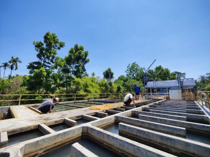 ไฟล์แนบ กปภ.สาขากาญจนดิษฐ์ ดำเนินการล้างทำความสะอาดโรงกรองน้ำและบ่อตกตะกอน หน่วยบริการดอนสัก สถานีผลิตน้ำบ้านน้ำฉา อำเภอดอนสัก จังหวัดสุราษร์ธานี ประจำไตรมาส 2/2566 