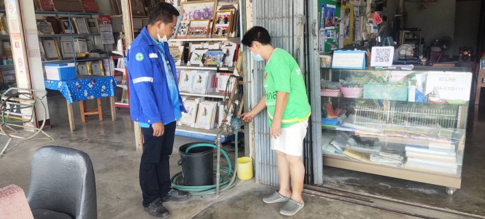 ไฟล์แนบ #ให้มิสเตอร์ประปาดูแลคุณ  ประตูน้ำชำรุดปิดไม่สนิท ! แก้ไขทันที ลูกค้าประทับใจ " เยี่ยม " 