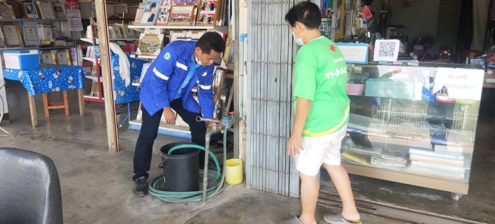 ไฟล์แนบ #ให้มิสเตอร์ประปาดูแลคุณ  ประตูน้ำชำรุดปิดไม่สนิท ! แก้ไขทันที ลูกค้าประทับใจ " เยี่ยม " 