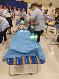 ไฟล์แนบ เข้าร่วมบริจาคโลหิต ตามโครงการรับบริจาคโลหิต ดวงตา และอวัยวะส่วนต่างๆ ของร่างกาย เนื่องในวันสถาปนาสภากาชาดไทย ครบ 130 ปี วันที่ 3 เมษายน 2566