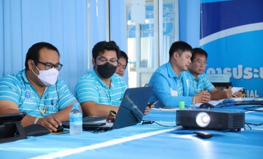 ไฟล์แนบ ผู้บริหาร กปภ.เขต 10 เปิดโครงการ OJT จัดการน้ำสูญเสียแบบรวมศูนย์และสำรวจน้ำสูญเสียเชิงรุกพร้อมทั้งติดตามสถานการณ์น้ำ, ป้องกันภัยแล้งในพื้นที่ กปภ.สาขาท่าตะโก จ.นครสวรรค์