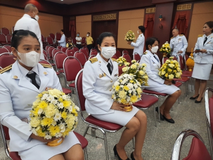 ไฟล์แนบ กปภ.สาขากระบี่ ร่วมพิธีวางพานพุ่มดอกไม้เพื่อถวายราชสักการะพระบาทสมเด็จพระพุทธยอดฟ้าจุฬาโลกมหาราช และวันที่ระลึกมหาจักรีบรมราชวงศ์ 