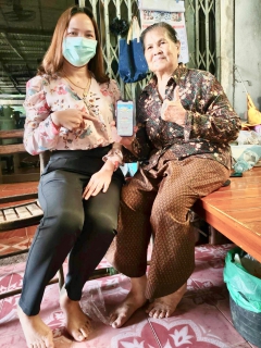 ไฟล์แนบ ลูกค้า กปภ.สาขากำแพงเพชร  "หัวใจพองโต" โพสท่าหัวใจครึ่งแก้ม  ผ่านโซเซียล ชื่นชมบริการถึงบ้าน