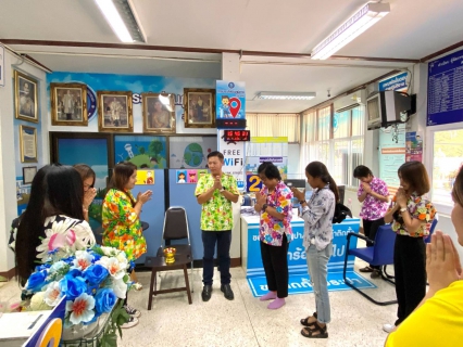 ไฟล์แนบ กปภ.สาขาขลุง ร่วมสืบสานวัฒนธรรมไทย จัดกิจกรรมสรงน้ำพระ และรดน้ำดำหัว เนื่องในวันสงกรานต์ (ปีใหม่ไทย) ประจำปี 2566