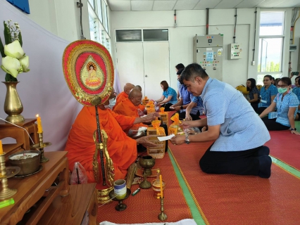 ไฟล์แนบ กปภ.สาขาภูเก็ต จัดกิจกรรมทำบุญสำนักงาน และสักการะศาลพระแม่ธรณีวิสุทธิสรรพสักขีบารมีธำรงชล ณ สถานีผลิตน้ำคลองกะทะ