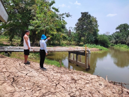 ไฟล์แนบ การประปาส่วนภูมิภาคสาขาคลองท่อมได้ลงพื้นที่&#8203;ติดตามสถานการณ์น้ำ บริเวณคลองสินปุน หน่วยบริการลำทับ ตำบลลำทับ อำเภอลำทับ