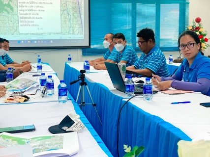 ไฟล์แนบ การประปาส่วนภูมิภาคสาขากุยบุรีเข้าร่วมประชุมซักซ้อมการสำรวจระบบประปาและพื้นที่โครงการเพื่อรวบรวมข้อมูลจัดทำแผนงานโครงการปรับปรุงขยายระบบประปา กปภ.สาขากุยบุรี
