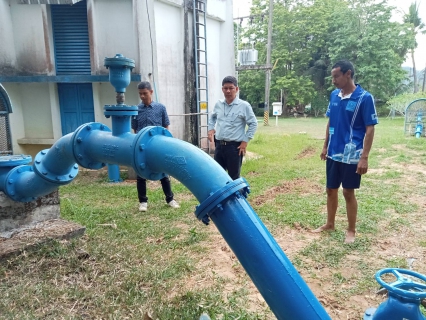 ไฟล์แนบ การประปาส่วนภูมิภาคสาขากาญจนดิษฐ์ ดำเนินการสำรวจปริมาณน้ำดิบและตรวจสอบปริมาณน้ำดิบ เฝ้าระวังภัยแล้ง แล้งนี้ต้องผ่านไปได้