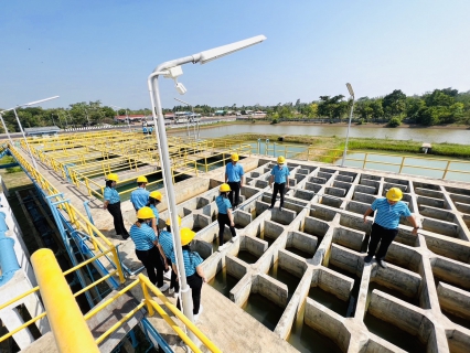ไฟล์แนบ การประปาส่วนภูมิภาคสาขาวัฒนานคร จัดกิจกรรม OJT  (ON THE JOB TRAINING) ระบบผลิตและควบคุมคุณภาพน้ำ 