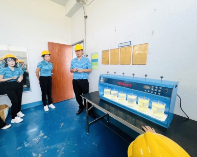 ไฟล์แนบ การประปาส่วนภูมิภาคสาขาวัฒนานคร จัดกิจกรรม OJT  (ON THE JOB TRAINING) ระบบผลิตและควบคุมคุณภาพน้ำ 