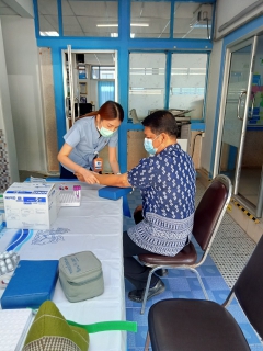 ไฟล์แนบ การประปาส่วนภูมิภาคสาขากาญจนดิษฐ์ จัดกิจกรรมตรวจสุขภาพ ประจำปี 2566