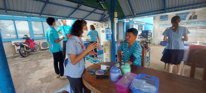 ไฟล์แนบ การประปาส่วนภูมิภาคสาขากาญจนดิษฐ์ จัดกิจกรรมตรวจสุขภาพ ประจำปี 2566
