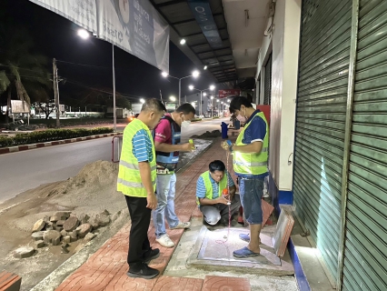 ไฟล์แนบ กปภ.สาขาขลุง ออกสำรวจหาท่อรั่วในพื้นที่ DMA01-2 ตลาดขลุง บริเวณถนนเทศบาลสาย 1,4,5,7 และ 11 ต.ขลุง อ.ขลุง จ.จันทบุรี