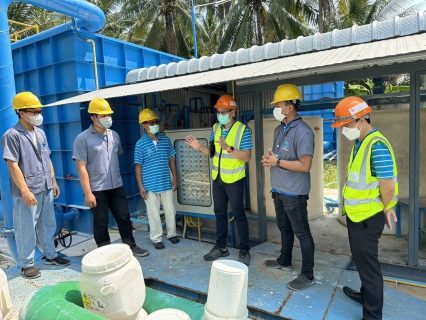 ไฟล์แนบ กปภ.สาขาสมุทรสงคราม ซักซ้อมแนวทางดำเนินการด้านความปลอดภัย อาชีวอนามัย และสภาพแวดล้อมในการทำงานของ กปภ. 