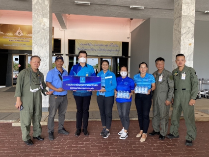 ไฟล์แนบ การประปาส่วนภูมิภาคสาขาท่าแซะ สนับสนุนน้ำดื่มบรรจุขวดตราสัญลักษณ์กปภ. เพื่อร่วมสนับสนุนน้ำดื่มให้กับหน่วยปฏิบัติภารกิจการทำฝนหลวง