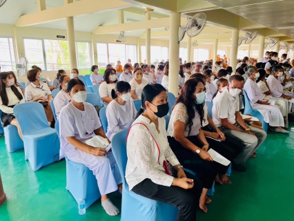 ไฟล์แนบ กปภ.สาขาบางปะกง ร่วมพิธีเจริญพระพุทธมนต์ถวายพระพรชัยมงคลแด่พระบาทสมเด็จพระเจ้าอยู่หัว สมเด็จพระนางเจ้าสิริกิติ์พระบรมราชินีนาถ พระบรมราชชนนีพันปีหลวง และสมเด็จพระนางเจ้าฯ พระบรมราชินี 