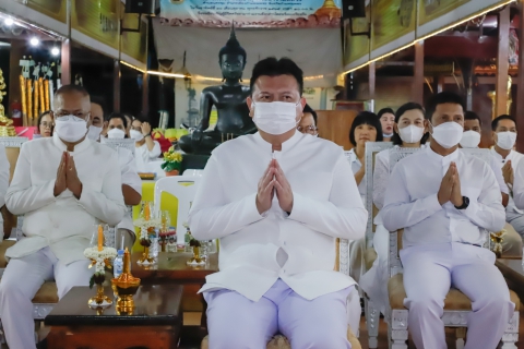 ไฟล์แนบ กปภ.สาขากำแพงเพชร ร่วมกิจกรรมเวียนเทียนที่วัดพระบรมธาตุ พระอารามหลวง เนื่องในวันวิสาขบูชา  