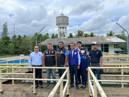 ไฟล์แนบ สำนักงานทรัพยากรน้ำแห่งชาติภาค 2 พร้อมคณะทำงาน , กปภ.สาขาบางสะพาน , กรมชลประทาน จ.ประจวบคีรีขันธ์ ,งานแหล่งน้ำ กปภ.ข.3 ,ปลัดอำเภอบางสะพาน และ อบต.ช้างแรก ร่วมลงพื้นที่ตรวจสอบแหล่งน้ำดิบและสถานีผลิตน้ำของ กปภ.สาขาบางสะพาน ในสถานการณ์ภัยแล้ง