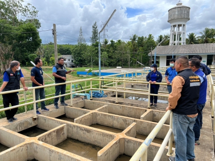 ไฟล์แนบ สำนักงานทรัพยากรน้ำแห่งชาติภาค 2 พร้อมคณะทำงาน , กปภ.สาขาบางสะพาน , กรมชลประทาน จ.ประจวบคีรีขันธ์ ,งานแหล่งน้ำ กปภ.ข.3 ,ปลัดอำเภอบางสะพาน และ อบต.ช้างแรก ร่วมลงพื้นที่ตรวจสอบแหล่งน้ำดิบและสถานีผลิตน้ำของ กปภ.สาขาบางสะพาน ในสถานการณ์ภัยแล้ง