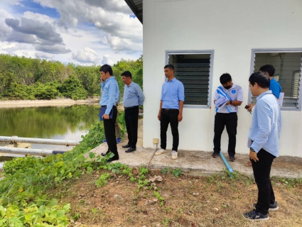 ไฟล์แนบ การประปาส่วนภูมิภาคสาขากาญจนดิษฐ์ ให้การต้อนรับ นายประทีป กุศลวัฒนะ ผอ.กปภ.ข.4   มานิต อินทรประเสริฐ ผอ.กองแผนและวิชาการ และนายภาษิต พันลำ ผู้อำนวยการกองแผนกลยุทธ์และวิศวกรรมทรัพยากรน้ำ ในโอกาสลงพื้นที่ ตรวจเยี่ยมกปภ.สาขากาญจนดิษฐ์
