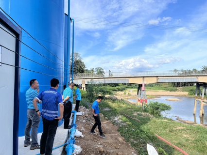 ไฟล์แนบ ผอ.กปภ.ข.๓ ลงพื้นที่ตรวจเยี่ยมและติดตามความก้าวหน้าการแก้ไขปัญหาการจ่ายน้ำประปา กปภ.สาขาบางสะพาน