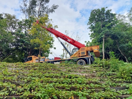 ไฟล์แนบ การประปาส่วนภูมิภาคสาขากาญจนดิษฐ์ ร่วมกับกองระบบผลิตและควบคุมคุณภาพน้ำ กปภ.เขต 4 ดำเนินการติดตั้งSubmersible Pump 250 ลบ.ม/ชม. ณ สถานีผลิตน้ำวิภาวดี หน่วยบริการบ้านใน