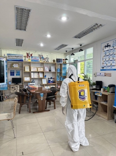 ไฟล์แนบ ฉีดพ่นยาฆ่าเชื้อโรค ป้องกันการแพร่ระบาดของเชื้อไวรัสโควิด-19 สร้างความมั่นใจให้กับลูกค้า