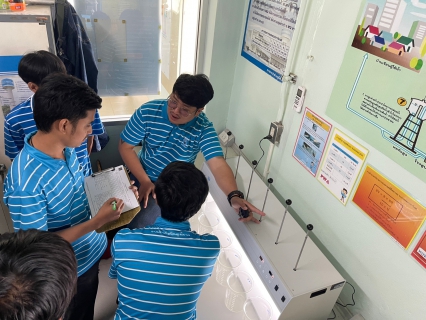 ไฟล์แนบ อบรมเชิงปฏิบัติการ On the job training ซักซ้อมกระบวนการทำจาร์เทส และการหมัก-จ่ายสารเคมีให้เหมาะสม