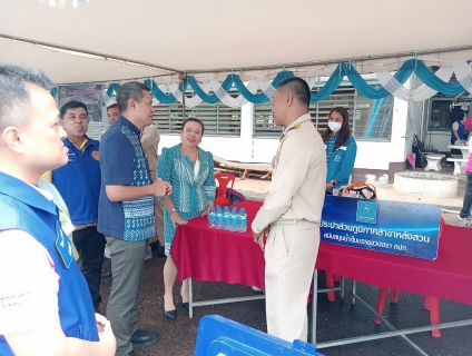 ไฟล์แนบ การประปาส่วนภูมิภาคสาขาหลังสวนเข้าร่วมโครงการจังหวัดพบประชาชนจังหวัดชุมพร "หน่วยบำบัดทุกข์ บำรุงสุข  